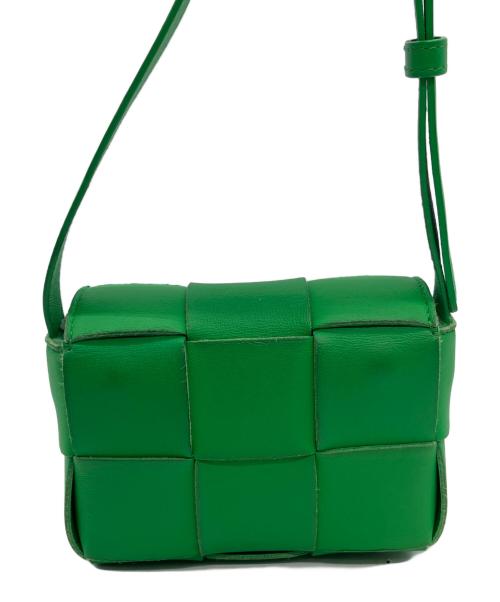 BOTTEGA VENETA（ボッテガベネタ）BOTTEGA VENETA (ボッテガベネタ) ショルダーポーチ グリーンの古着・服飾アイテム