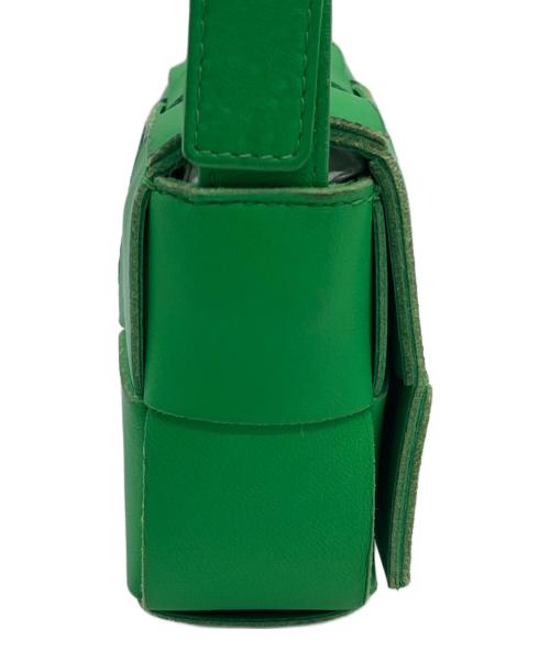 BOTTEGA VENETA（ボッテガベネタ）BOTTEGA VENETA (ボッテガベネタ) ショルダーポーチ グリーンの古着・服飾アイテム