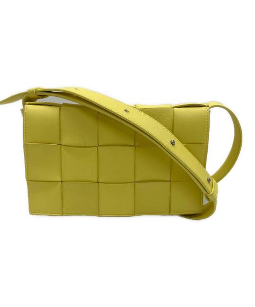 BOTTEGA VENETA（ボッテガベネタ）BOTTEGA VENETA (ボッテガベネタ) ショルダーバッグ イエローの古着・服飾アイテム