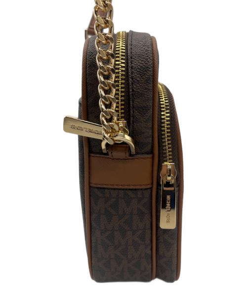 MICHAEL KORS（マイケル・コース）MICHAEL KORS (マイケル・コース) チェーン クロスボディ ブラウンの古着・服飾アイテム