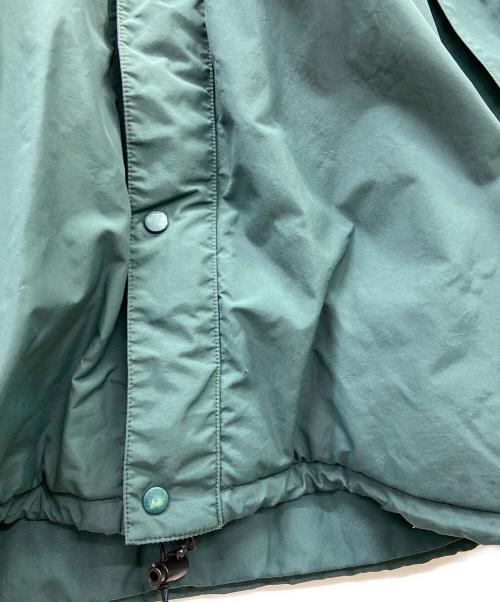 mont-bell（モンベル）mont-bell (モンベル) 中綿ナイロンジャケット グリーン×パープル サイズ:Lの古着・服飾アイテム