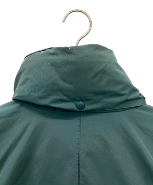 mont-bell（モンベル）mont-bell (モンベル) 中綿ナイロンジャケット グリーン×パープル サイズ:Lの古着・服飾アイテム