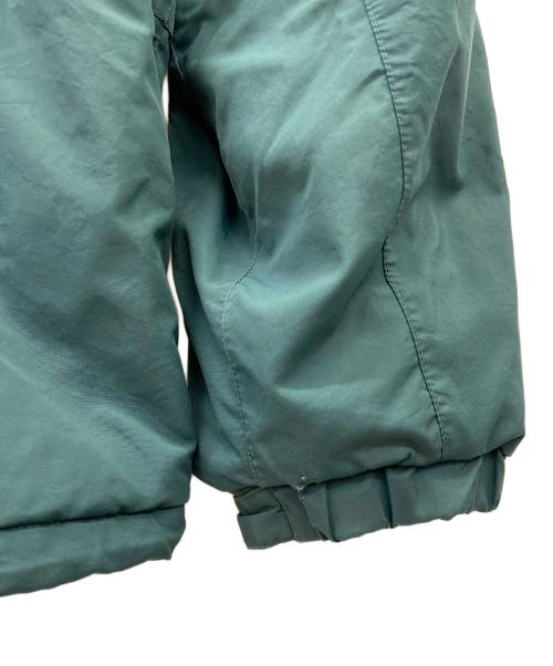 mont-bell（モンベル）mont-bell (モンベル) 中綿ナイロンジャケット グリーン×パープル サイズ:Lの古着・服飾アイテム