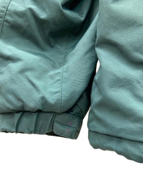 mont-bell（モンベル）mont-bell (モンベル) 中綿ナイロンジャケット グリーン×パープル サイズ:Lの古着・服飾アイテム