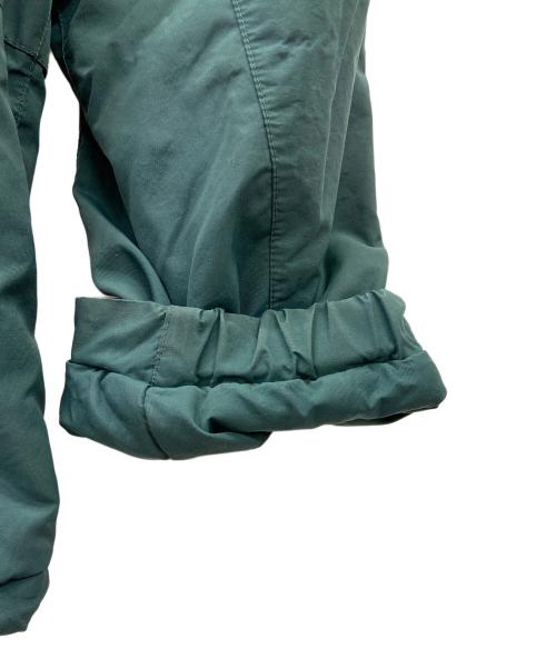 mont-bell（モンベル）mont-bell (モンベル) 中綿ナイロンジャケット グリーン×パープル サイズ:Lの古着・服飾アイテム