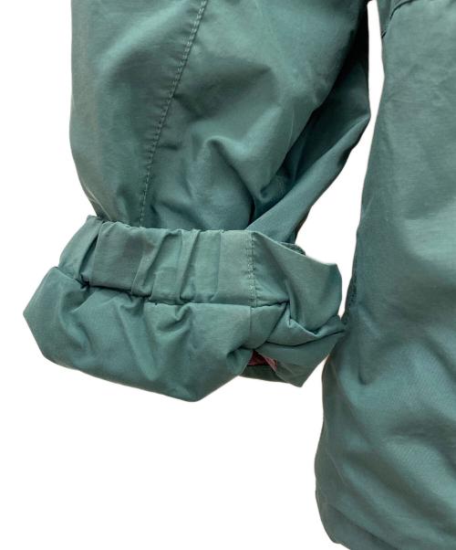 mont-bell（モンベル）mont-bell (モンベル) 中綿ナイロンジャケット グリーン×パープル サイズ:Lの古着・服飾アイテム