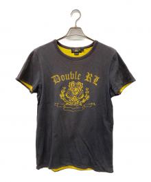 RRL（ダブルアールエル）の古着「半袖カットソー」｜ブラック×イエロー
