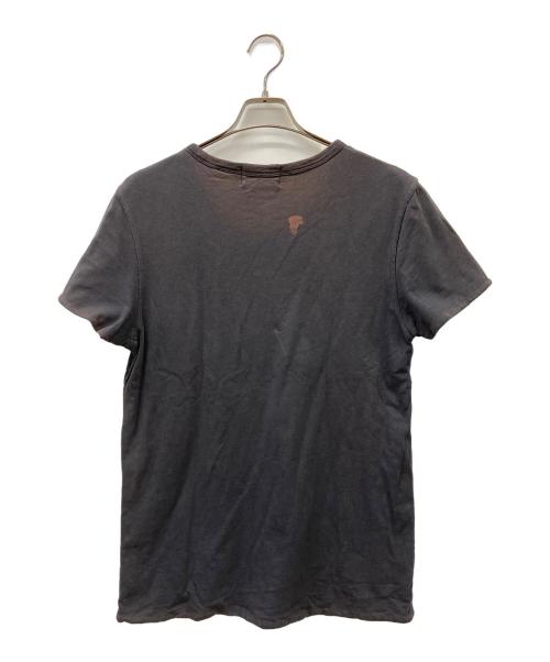 RRL（ダブルアールエル）RRL (ダブルアールエル) 半袖カットソー ブラック×イエロー サイズ:Sの古着・服飾アイテム