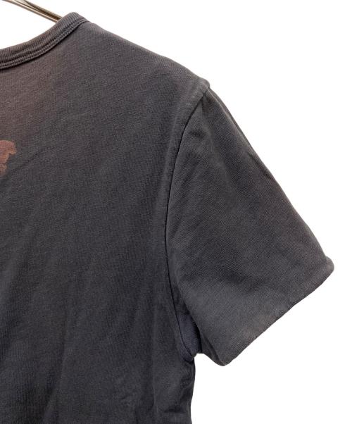 RRL（ダブルアールエル）RRL (ダブルアールエル) 半袖カットソー ブラック×イエロー サイズ:Sの古着・服飾アイテム
