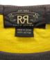 RRL (ダブルアールエル) 半袖カットソー ブラック×イエロー サイズ:S：8000円