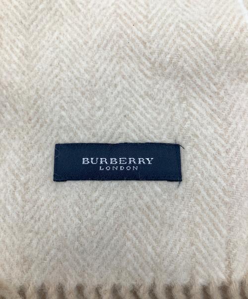 BURBERRY LONDON（バーバリーロンドン）BURBERRY LONDON (バーバリーロンドン) マフラー ベージュの古着・服飾アイテム