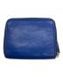 IL BISONTE (イル ビゾンテ) ラウンドファスナーウォレット ブルー：6000円
