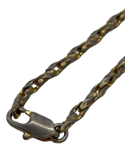 A BATHING APE（ア ベイシング エイプ）A BATHING APE (ア ベイシング エイプ) A BATHING APE 　Rhinestone Ape Head Necklace ゴールドの古着・服飾アイテム