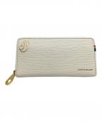 CASTELBAJACカステルバジャック）の古着「CASTELBAJAC　ラウンドファスナー財布」｜ホワイト