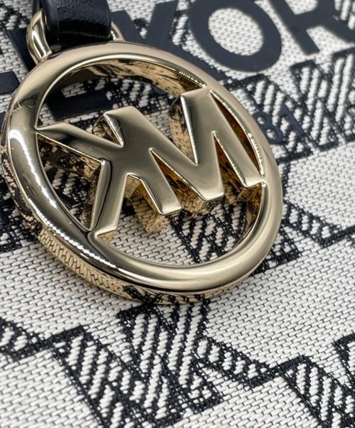 MICHAEL KORS（マイケル・コース）MICHAEL KORS (マイケル・コース) MICHAEL KORS　バッグ グレー×ブラックの古着・服飾アイテム