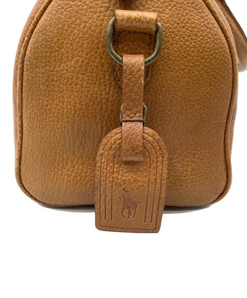 RALPH LAUREN（ラルフローレン）RALPH LAUREN (ラルフローレン) RALPH LAUREN　ミニボストンバッグ ブラウンの古着・服飾アイテム