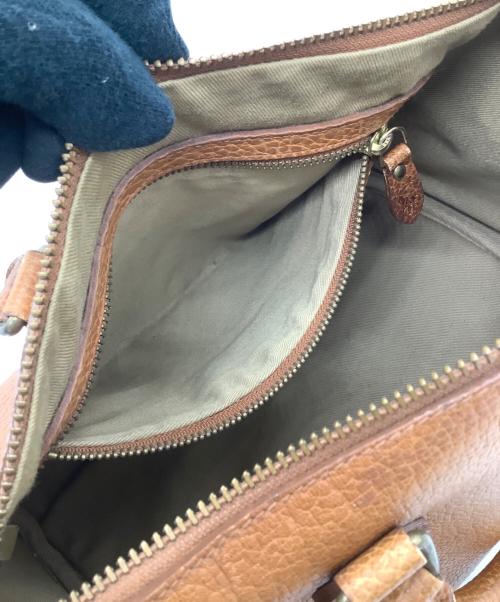 RALPH LAUREN（ラルフローレン）RALPH LAUREN (ラルフローレン) RALPH LAUREN　ミニボストンバッグ ブラウンの古着・服飾アイテム