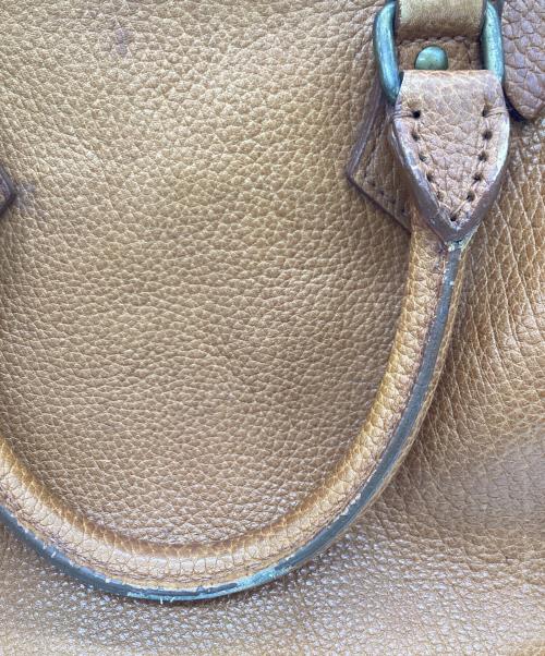 RALPH LAUREN（ラルフローレン）RALPH LAUREN (ラルフローレン) RALPH LAUREN　ミニボストンバッグ ブラウンの古着・服飾アイテム