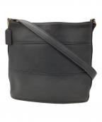 COACHオールドコーチ）の古着「オールドコーチショルダーバッグ」｜ブラック