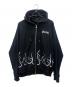 SUPPLIER（サプライヤー）の古着「ジップパーカー」｜ブラック