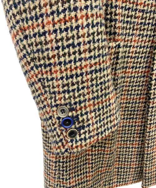 Bob（ボブ）Bob (ボブ) チェスターコート ベージュ×ブラック サイズ:52の古着・服飾アイテム