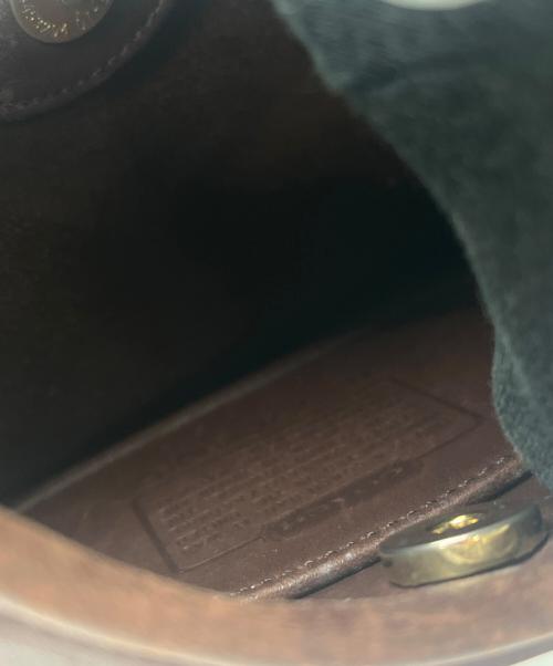 COACH（コーチ）COACH (コーチ) ハンドバッグ ブラウンの古着・服飾アイテム