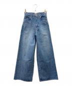 YORIヨリ）の古着「デニムパンツ」｜ブルー