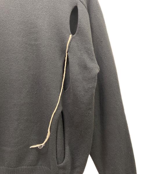 NKNIT（ニット）NKNIT (ニット) 厚手ニット ブラック サイズ:FREEの古着・服飾アイテム