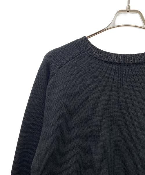 NKNIT（ニット）NKNIT (ニット) 厚手ニット ブラック サイズ:FREEの古着・服飾アイテム