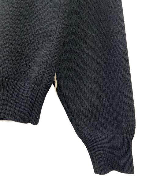 NKNIT（ニット）NKNIT (ニット) 厚手ニット ブラック サイズ:FREEの古着・服飾アイテム