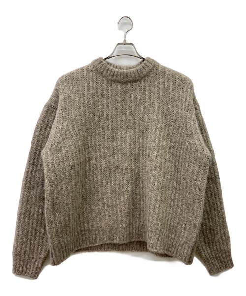 NKNIT（エヌニット）NKNIT (エヌニット) 厚手ニット ベージュ サイズ:FREEの古着・服飾アイテム