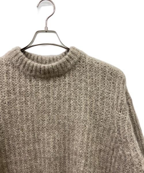 NKNIT（エヌニット）NKNIT (エヌニット) 厚手ニット ベージュ サイズ:FREEの古着・服飾アイテム
