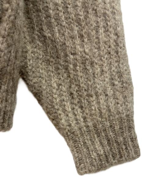 NKNIT（エヌニット）NKNIT (エヌニット) 厚手ニット ベージュ サイズ:FREEの古着・服飾アイテム