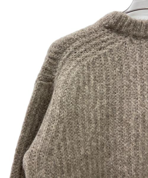 NKNIT（エヌニット）NKNIT (エヌニット) 厚手ニット ベージュ サイズ:FREEの古着・服飾アイテム
