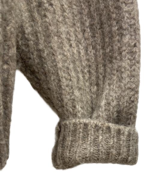NKNIT（エヌニット）NKNIT (エヌニット) 厚手ニット ベージュ サイズ:FREEの古着・服飾アイテム