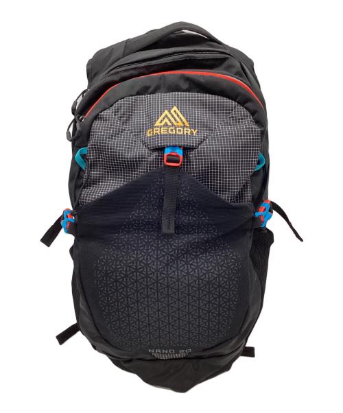 GREGORY（グレゴリー）GREGORY (グレゴリー) GREGORY　11T-00137909　ナノ20  リュック ブラック×グレーの古着・服飾アイテム