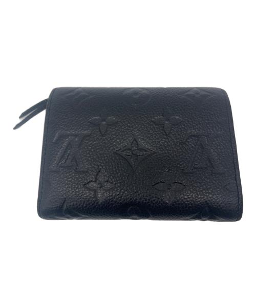 LOUIS VUITTON（ルイ ヴィトン）LOUIS VUITTON (ルイ ヴィトン) 3つ折り財布 ブラックの古着・服飾アイテム