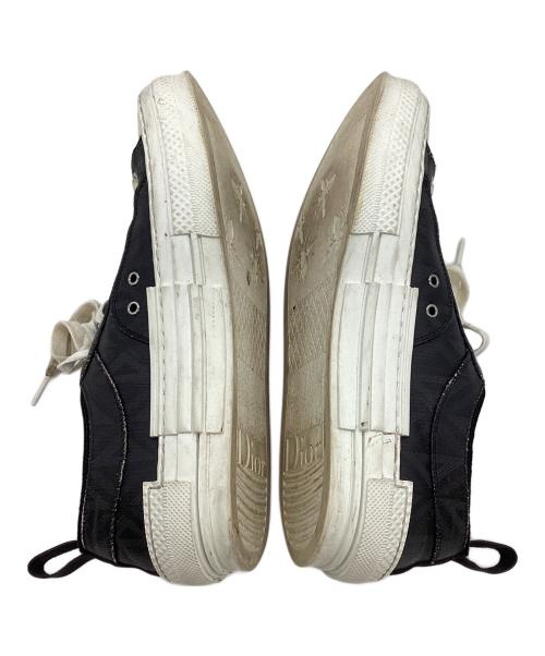 Dior（ディオール）DIOR (ディオール) ローカットスニーカー ホワイト×ブラック サイズ:41の古着・服飾アイテム