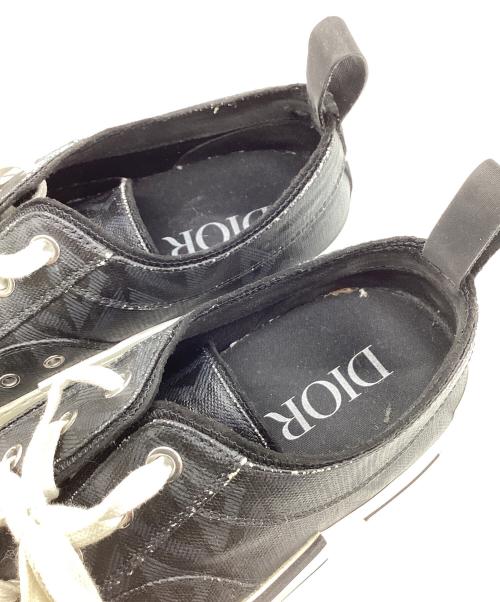 Dior（ディオール）DIOR (ディオール) ローカットスニーカー ホワイト×ブラック サイズ:41の古着・服飾アイテム