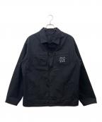 LOUIS VUITTONルイ ヴィトン）の古着「LVスプレッドテクニカルオーバーシャツ」｜ブラック