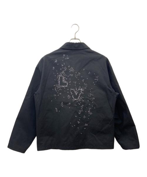 LOUIS VUITTON（ルイ ヴィトン）LOUIS VUITTON (ルイ ヴィトン) LVスプレッドテクニカルオーバーシャツ ブラック サイズ:48の古着・服飾アイテム