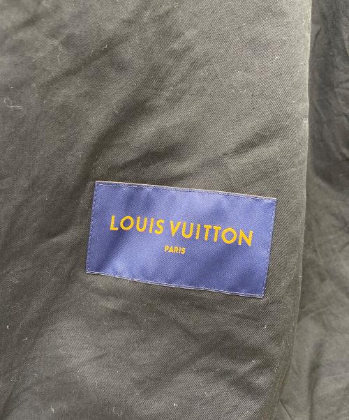 LOUIS VUITTON（ルイ ヴィトン）LOUIS VUITTON (ルイ ヴィトン) LVスプレッドテクニカルオーバーシャツ ブラック サイズ:48の古着・服飾アイテム