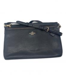 COACH（コーチ）の古着「ショルダーバッグ」｜ブラック×ブラウン