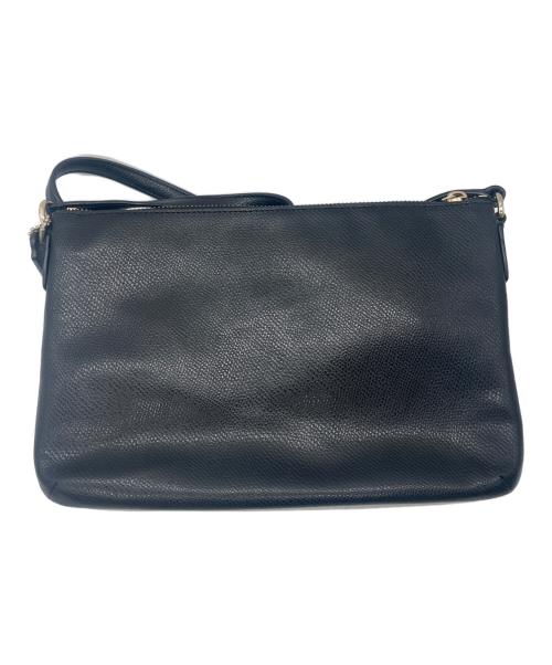COACH（コーチ）COACH (コーチ) ショルダーバッグ ブラック×ブラウンの古着・服飾アイテム