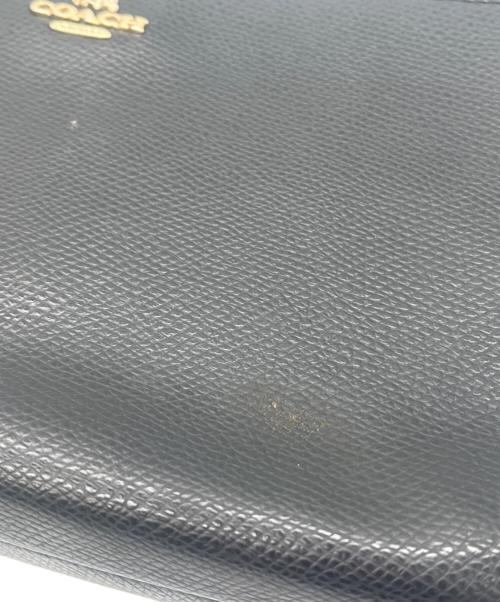 COACH（コーチ）COACH (コーチ) ショルダーバッグ ブラック×ブラウンの古着・服飾アイテム