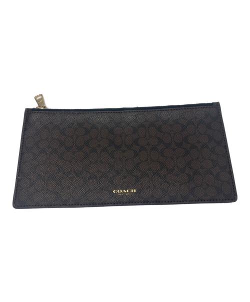 COACH（コーチ）COACH (コーチ) ショルダーバッグ ブラック×ブラウンの古着・服飾アイテム