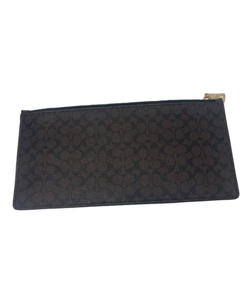 COACH（コーチ）COACH (コーチ) ショルダーバッグ ブラック×ブラウンの古着・服飾アイテム