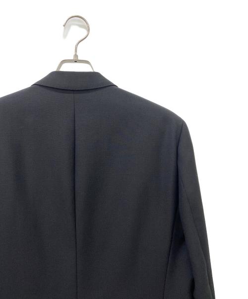 HUGO BOSS（ヒューゴ ボス）HUGO BOSS (ヒューゴ ボス) テーラードジャケット ブラック×オリーブ サイズ:52の古着・服飾アイテム