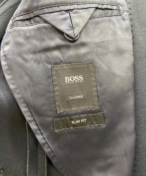 HUGO BOSS（ヒューゴ ボス）HUGO BOSS (ヒューゴ ボス) テーラードジャケット ネイビー サイズ:48の古着・服飾アイテム