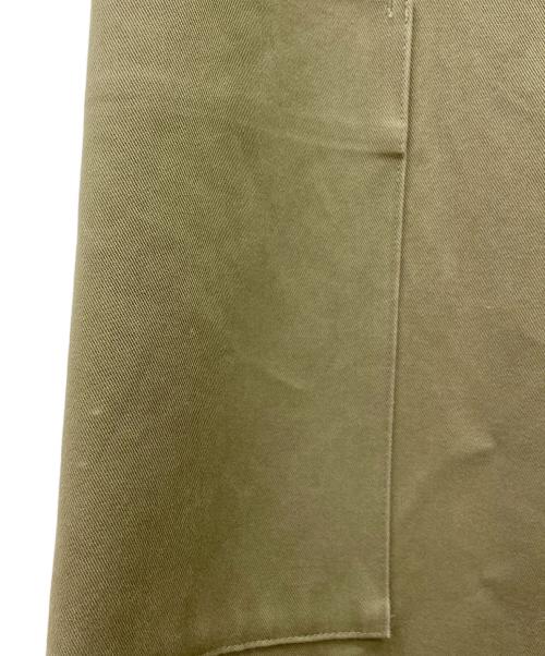 INED（イネド）INED (イネド) チノラファピーチ ロングジレ オリーブ サイズ:7の古着・服飾アイテム